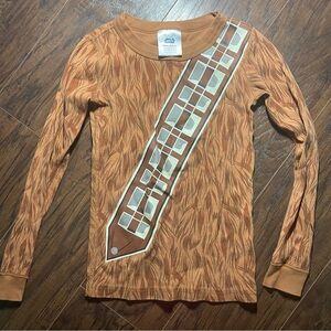 Hanna Andersson Star Wars Chewy Long John Top